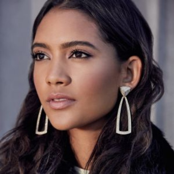 House of Harlow 1960, Mesa Door Knocker Earrings - Picture 2 of 3